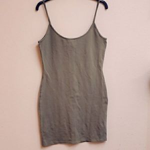 Skinny strap mini dress